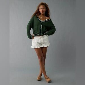 AE Tipped Button-Up Cardigan